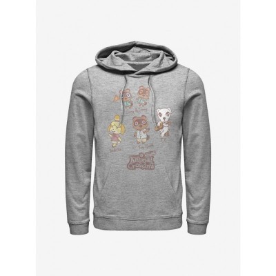 Animal Crossing Character Grey Hoodie - Men's Size