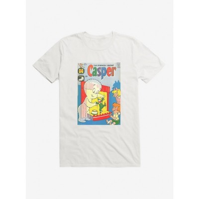 Casper Friendly Ghost Puppet Show Lightweight T-Shirt for Men