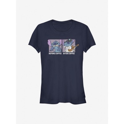 Disney Lilo & Stitch Girls T-Shirt - Comfortable Blue