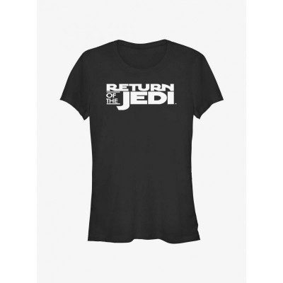 Star Wars 40th Anniversary Jedi Logo Junior T-Shirt - Black