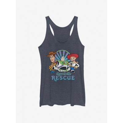 Disney Toy Story 4 Rescue Girls Blue Tank Top