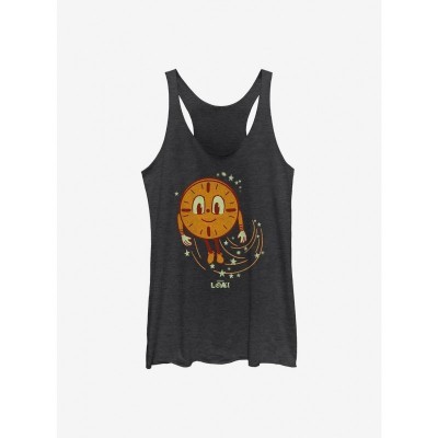 Marvel's Ticking Girls Clock Tank Top - Black
