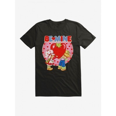 Strawberry Shortcake 'Be Mine' Unisex T-Shirt - Black