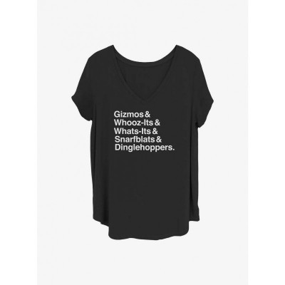 Disney Little Mermaid Graphic Tee for Plus Size Girls - Black
