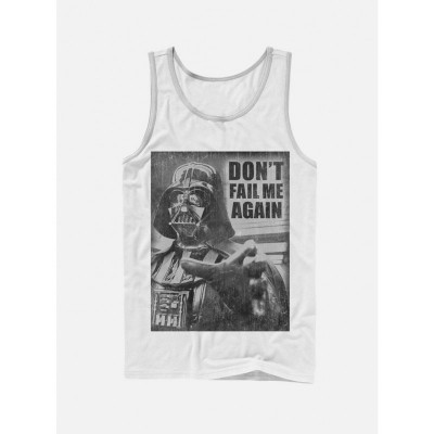 Star Wars Authority Tank Top - Men's White Unisex