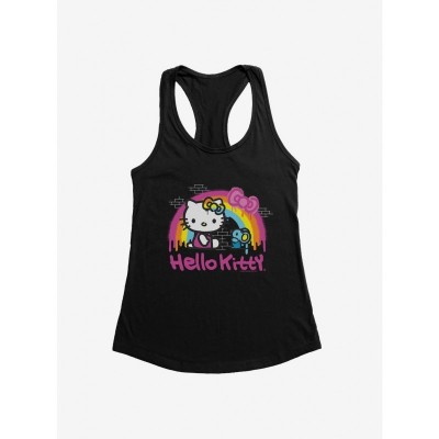 Hello Kitty Rainbow Graffiti Lightweight Tank Top for Girls