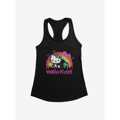 Hello Kitty Rainbow Graffiti Lightweight Tank Top for Girls