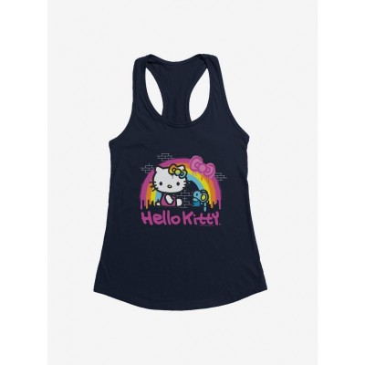 Hello Kitty Rainbow Graffiti Lightweight Tank Top for Girls