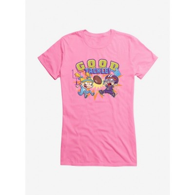 Rugrats Good Tackle Girls Lightweight Tee