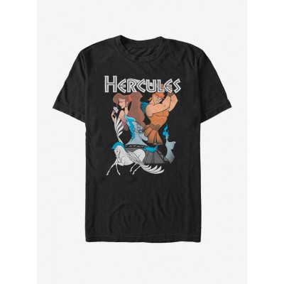 Disney Hercules Group Shot Unisex T-Shirt - Black