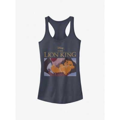 Disney Girls The Lion King Movie Inspired Blue Tank Top