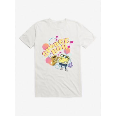 SpongeBob SquarePants Saxophone Playing Men's T-Shirt