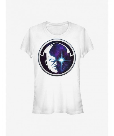 Marvel What If...? The Watcher Circle Frame Girls T-Shirt $6.57 T-Shirts