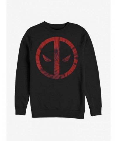 Marvel Deadpool Tie-Dye Sweatshirt $12.99 Sweatshirts