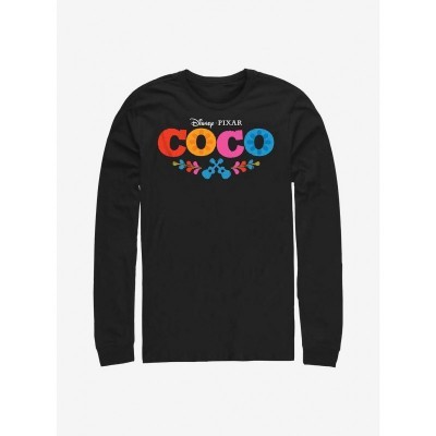 Disney Pixar Coco Long-Sleeve T-Shirt for Men - Black