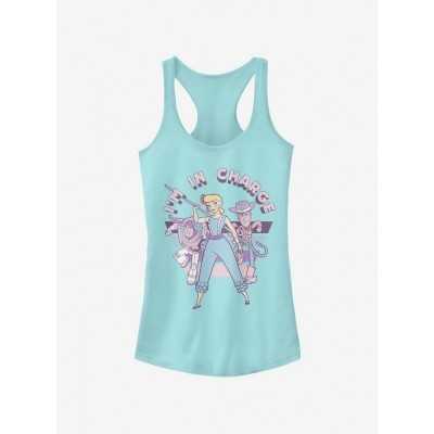 Disney Pixar Toy Story 4 Girls Comfortable Cotton Blue Tank