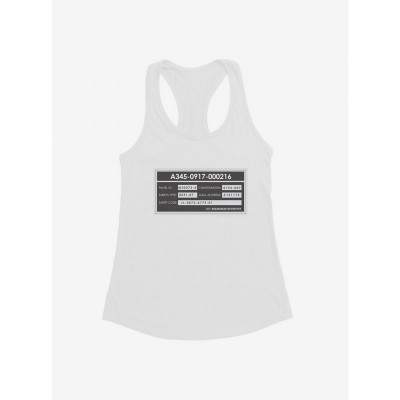 Star Trek Panel ID Logo Comfortable Girls Tank