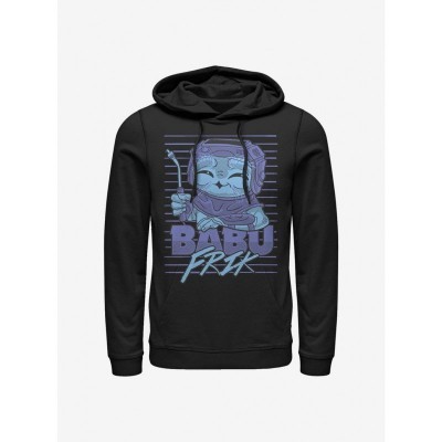 Star Wars Babu Frik Smiling Hoodie - Unisex Black