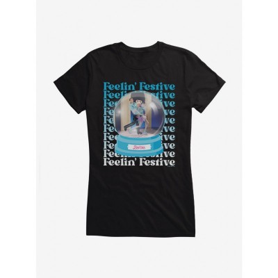 Barbie Festive Holiday T-Shirt for Girls