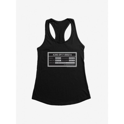 Star Trek Panel ID Logo Comfortable Girls Tank