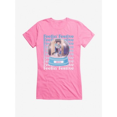 Barbie Festive Holiday T-Shirt for Girls