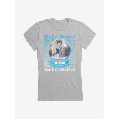 Barbie Festive Holiday T-Shirt for Girls