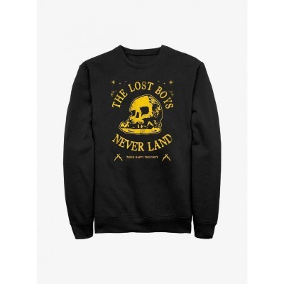 Disney Peter Pan Lost Boys Men's Black Sweatshirt
