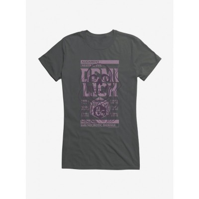 Dungeons & Dragons Life Drain Retro T-Shirt for Girls