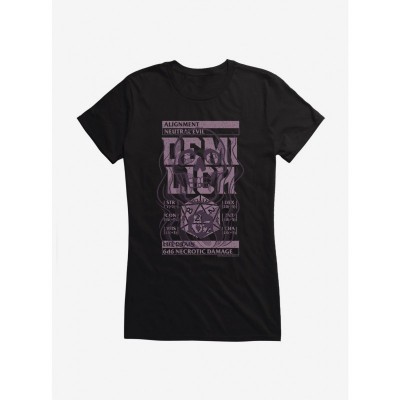 Dungeons & Dragons Life Drain Retro T-Shirt for Girls