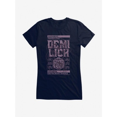 Dungeons & Dragons Life Drain Retro T-Shirt for Girls