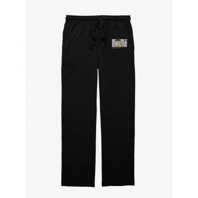 Sanrio Unisex Cotton Blend Pajama Pants - Black