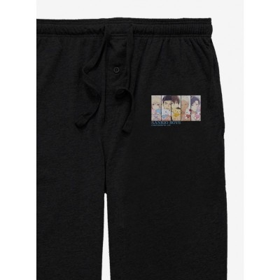 Sanrio Unisex Cotton Blend Pajama Pants - Black
