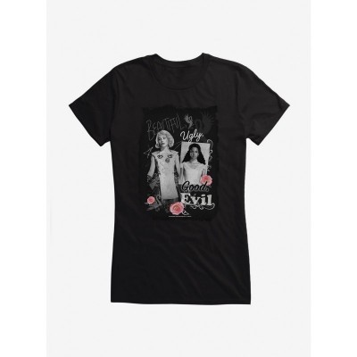 Sophie & Agatha Scrapbook T-Shirt for Girls - The School for Good and Evil - Black