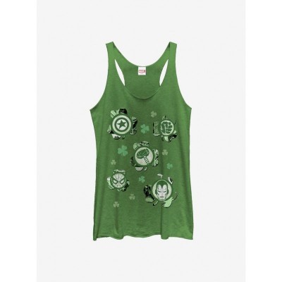 Marvel Avengers Smarockers Green Tank Top for Girls