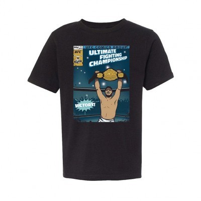 UFC Kids' Comic T-Shirt - Official Brand Black