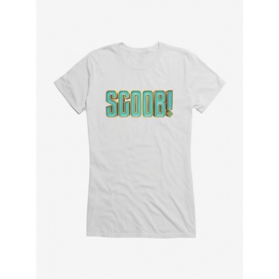 Scoob Movie Logo Lightweight Cotton Girls T-Shirt