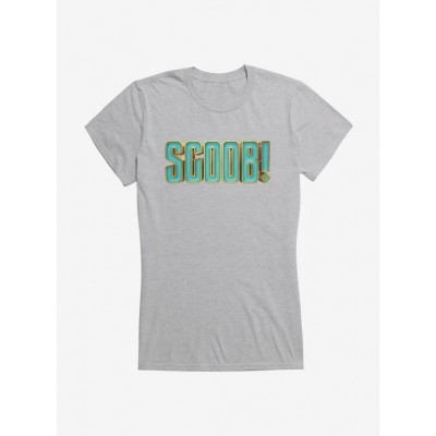 Scoob Movie Logo Lightweight Cotton Girls T-Shirt
