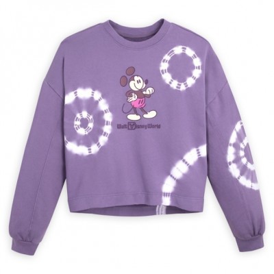 Mickey Mouse Authentic Mousewear Tie-Dye Sweatshirt for Women – Walt Disney World