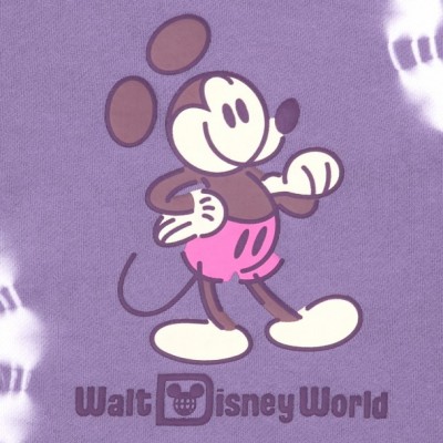 Mickey Mouse Authentic Mousewear Tie-Dye Sweatshirt for Women – Walt Disney World
