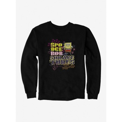 SpongeBob SquareTunes Navy Blue Men's Comfortable Sweatshirt