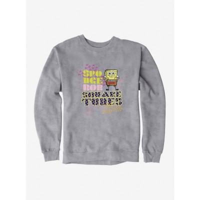 SpongeBob SquareTunes Navy Blue Men's Comfortable Sweatshirt