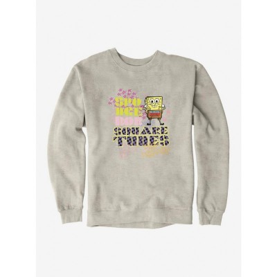 SpongeBob SquareTunes Navy Blue Men's Comfortable Sweatshirt