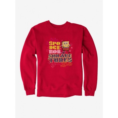 SpongeBob SquareTunes Navy Blue Men's Comfortable Sweatshirt