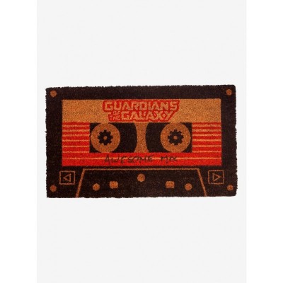 Marvel Guardians of the Galaxy Awesome Mix Tape Design Coir Doormat