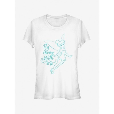 Disney Tinker Bell Adventure Girls T-Shirt - White