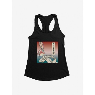 Looney Tunes Girls Cartoon Tank Top with Bugs Bunny Side Profile