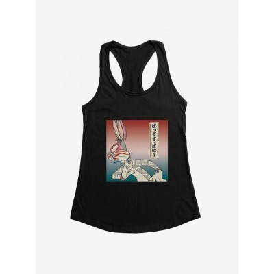 Looney Tunes Girls Cartoon Tank Top with Bugs Bunny Side Profile