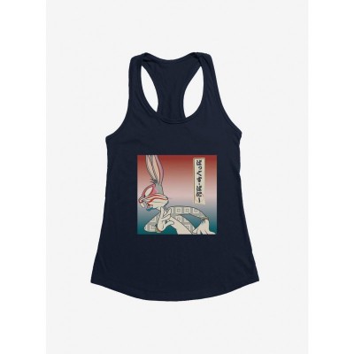 Looney Tunes Girls Cartoon Tank Top with Bugs Bunny Side Profile