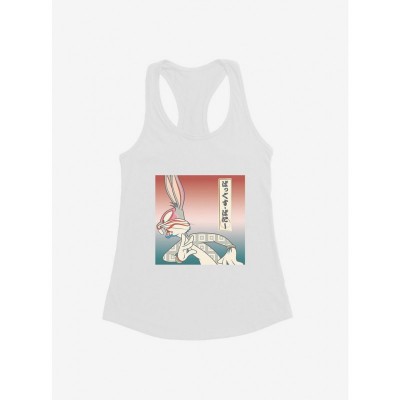 Looney Tunes Girls Cartoon Tank Top with Bugs Bunny Side Profile