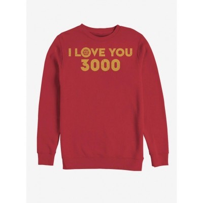 Marvel's Avenger Endgame Red Love 3000 Men's Cotton Sweatshirt